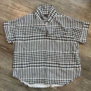 Madewell Courier Button-Back Shirt in Double-Faced Plaid